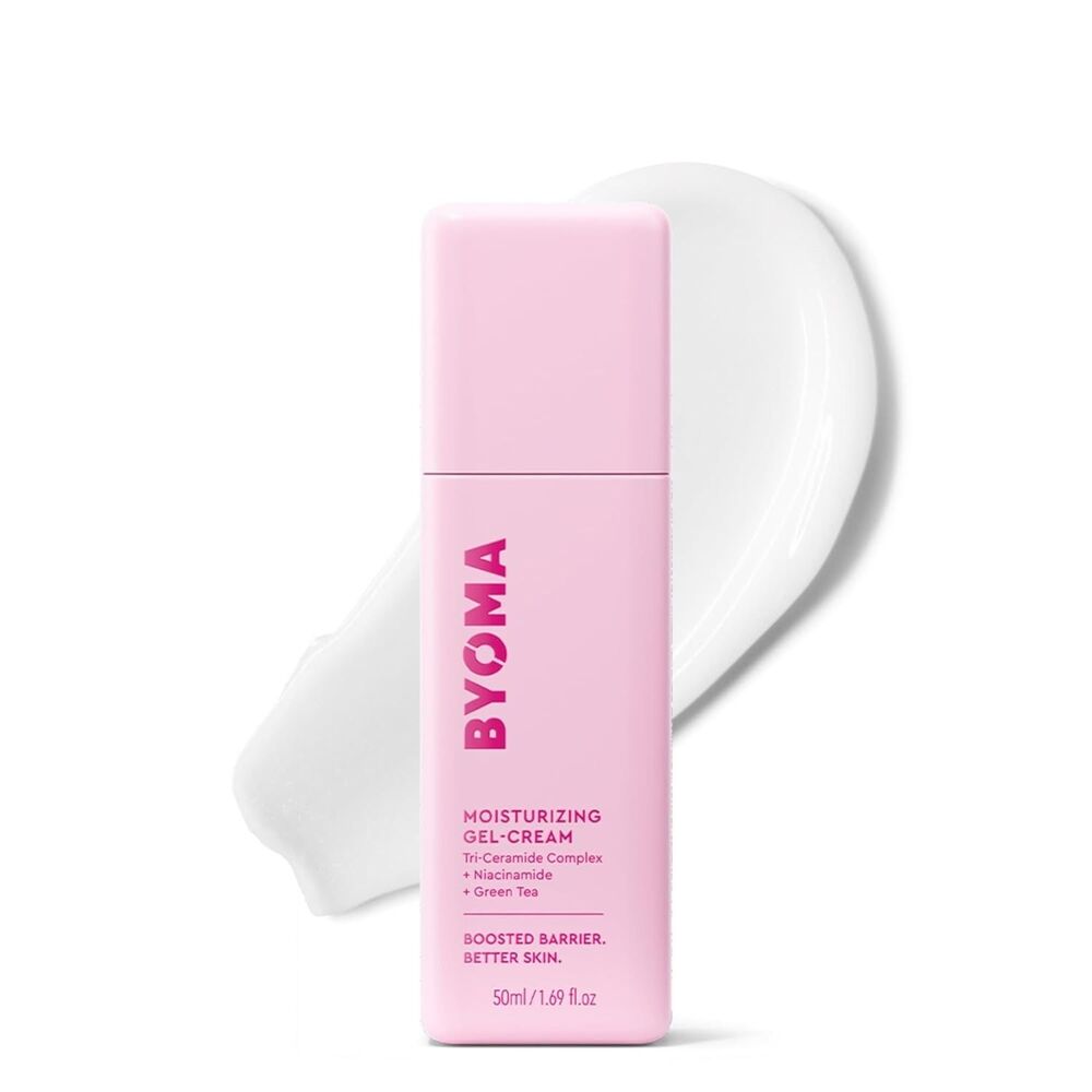 BYOMA Moisturizing Gel Cream Barrier Repair Niacinamide Moisturizer White 1.69oz